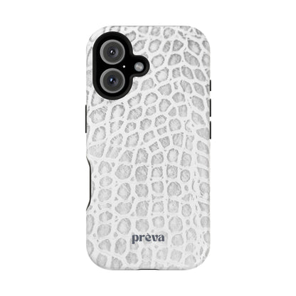 White Snake Phone Case