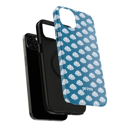 Shellfull teal Phone Case