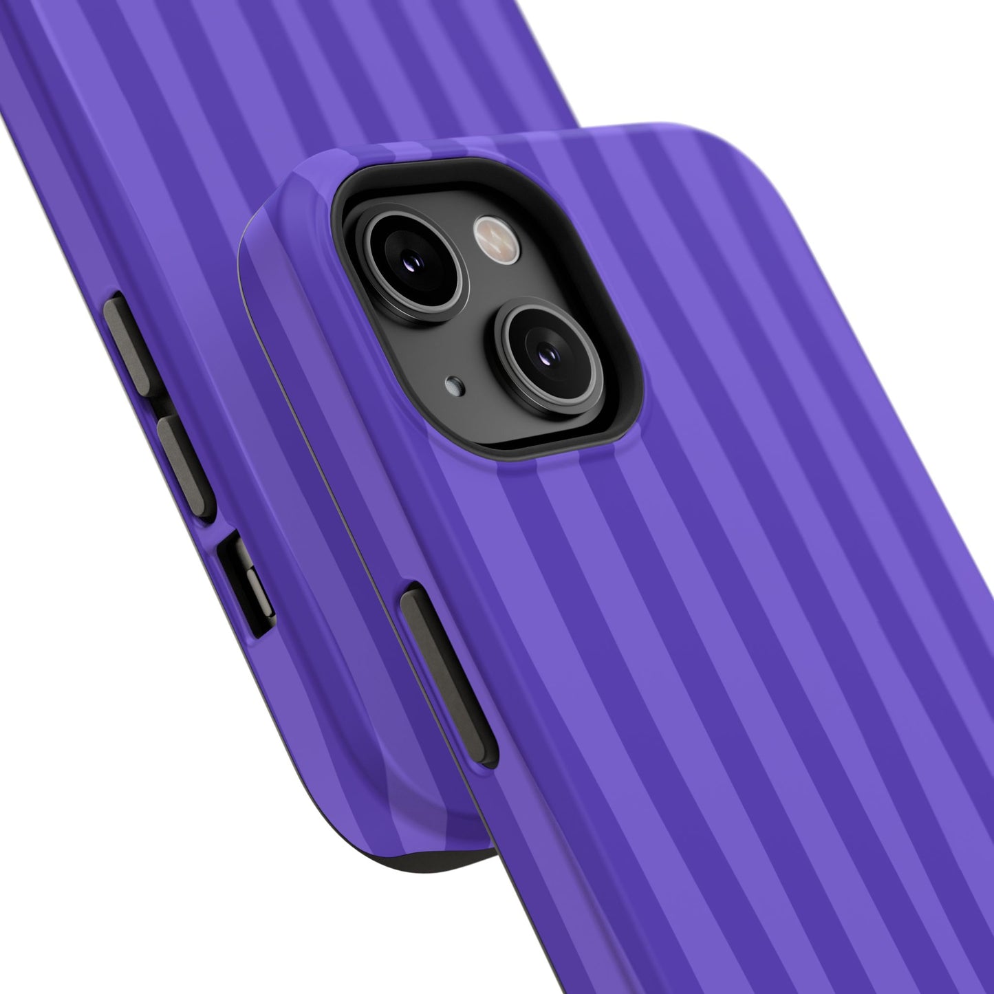Dark Purple Stripes Phone Case