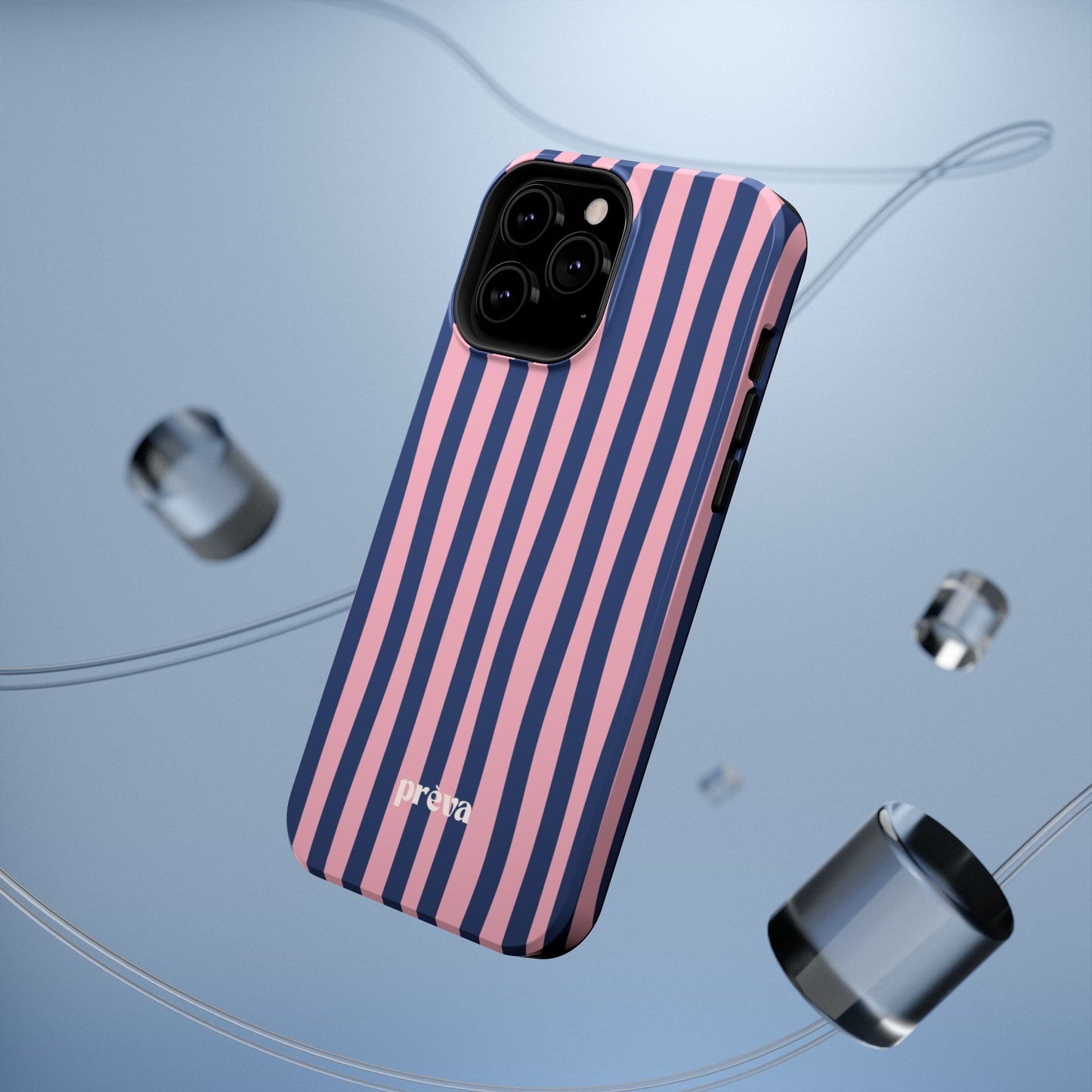Blue and Pink Stripes Case