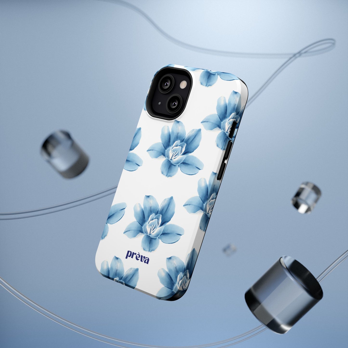 Blue Flowers Phone Case