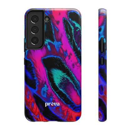 Neon Swirl Phone Case