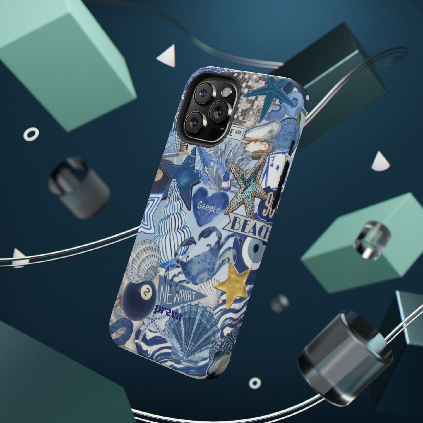 Coastal Collage Phone Case