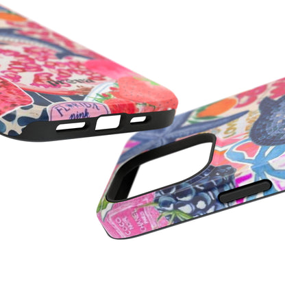 Dolphin Tropics Collage Phone Case
