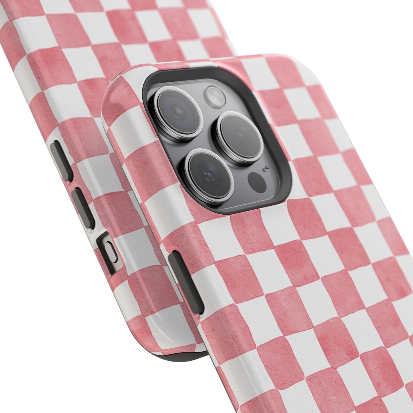 Pink Checkers Phone Case