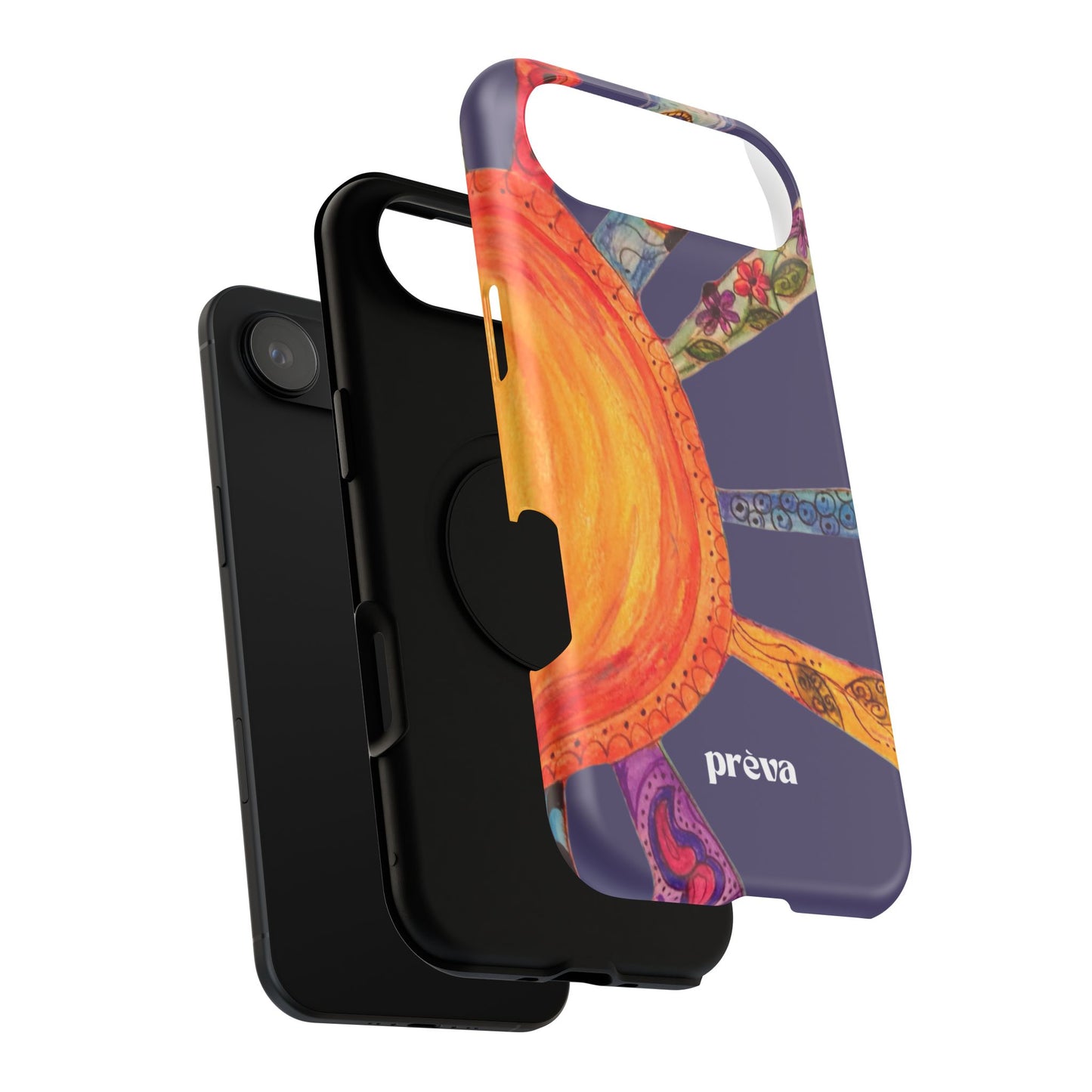 Purple Cancun Sun Phone Case