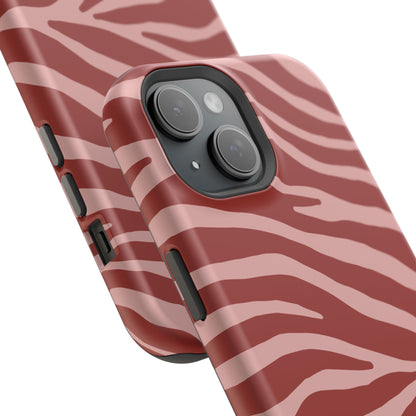 Red Zebra Phone Case