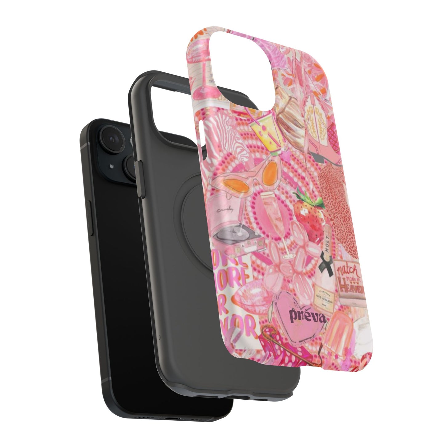 Pink Collage Phone Case