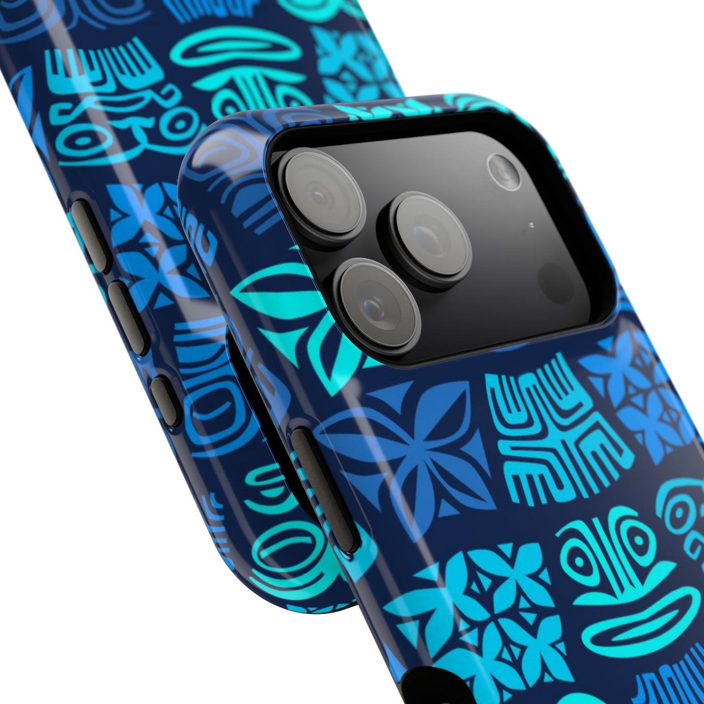 Blue Tiki Phone Case