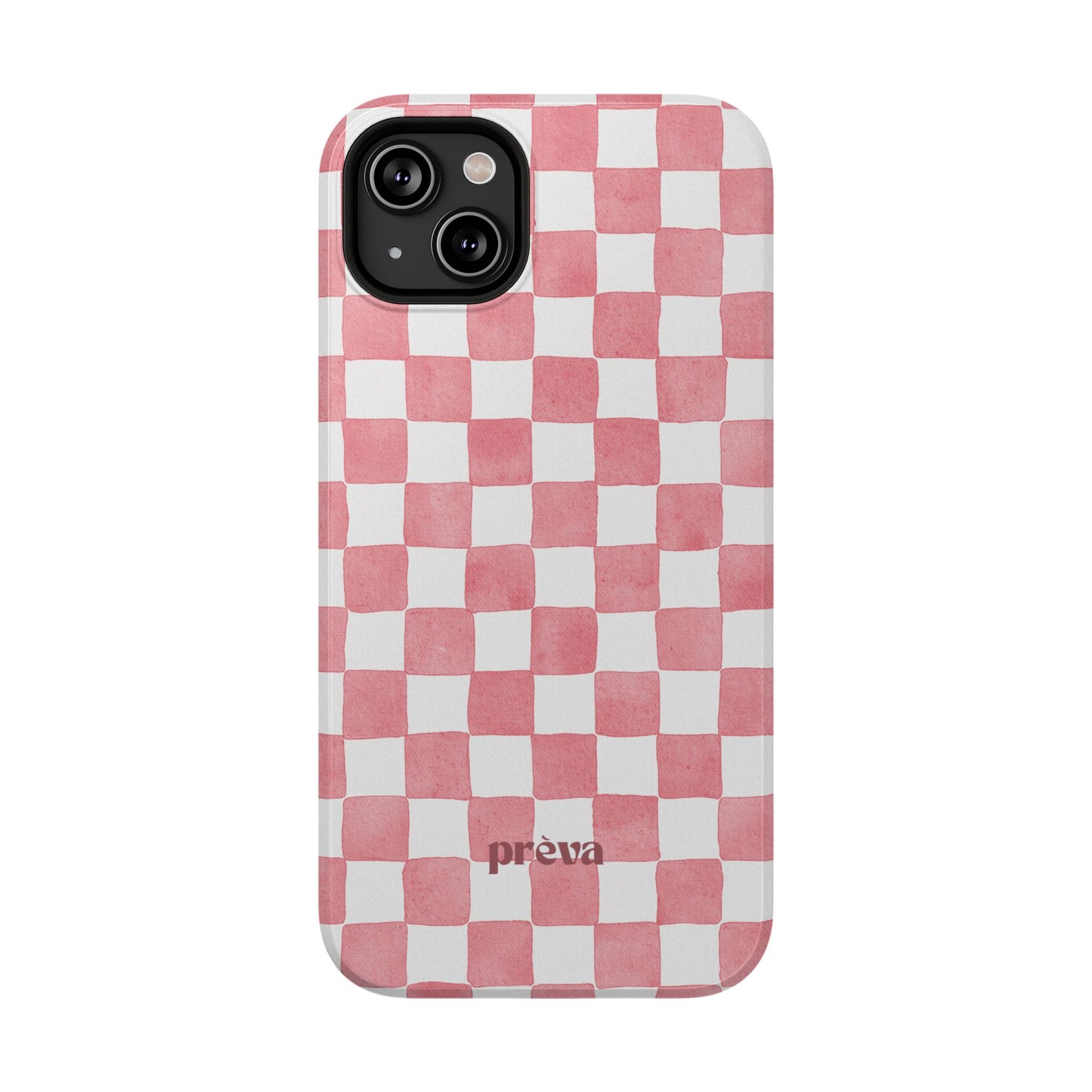 Pink Checkers Phone Case