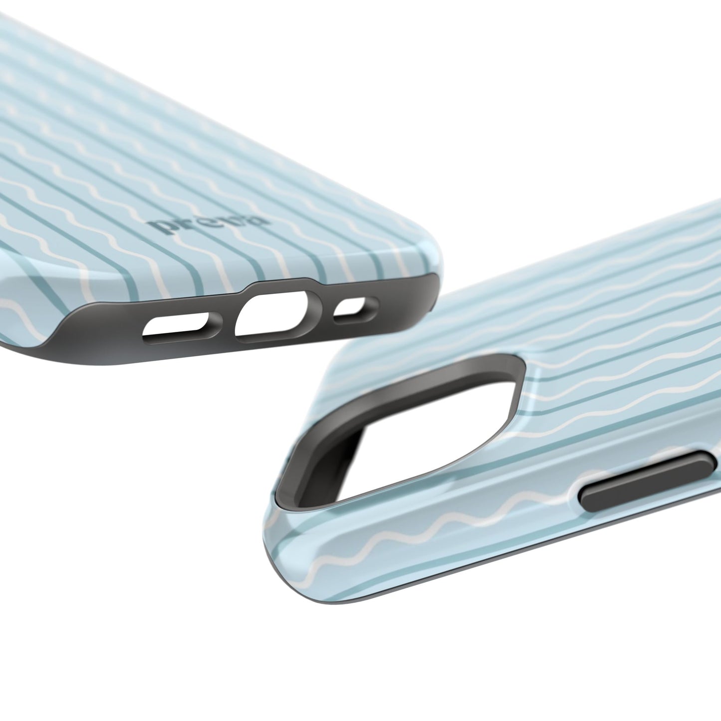 Blue Island Stripes Phone Case