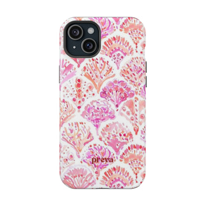 Pink Shell Watercolor Phone Case