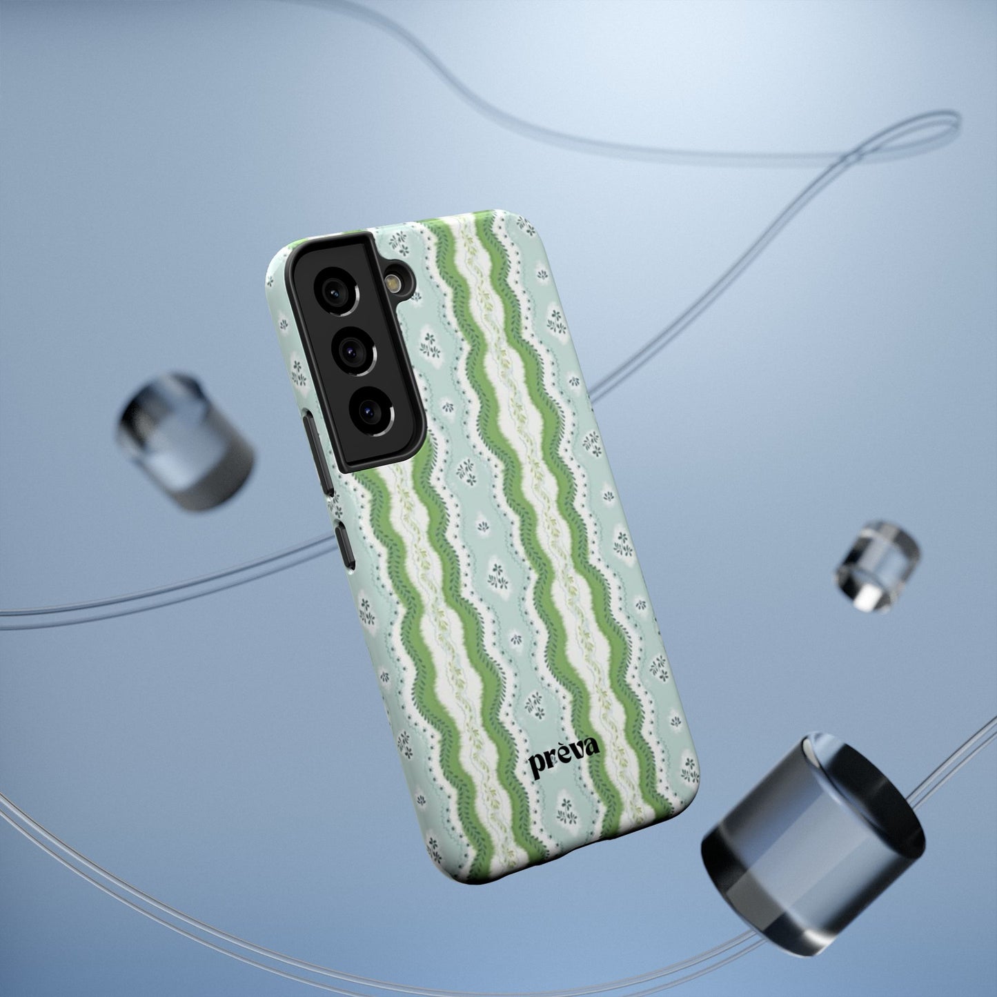 Green Waves Phone Case