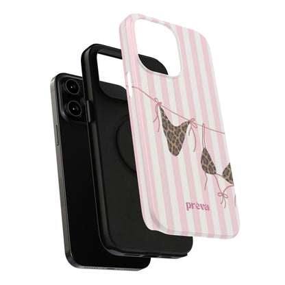 Leopard bikini Phone Case