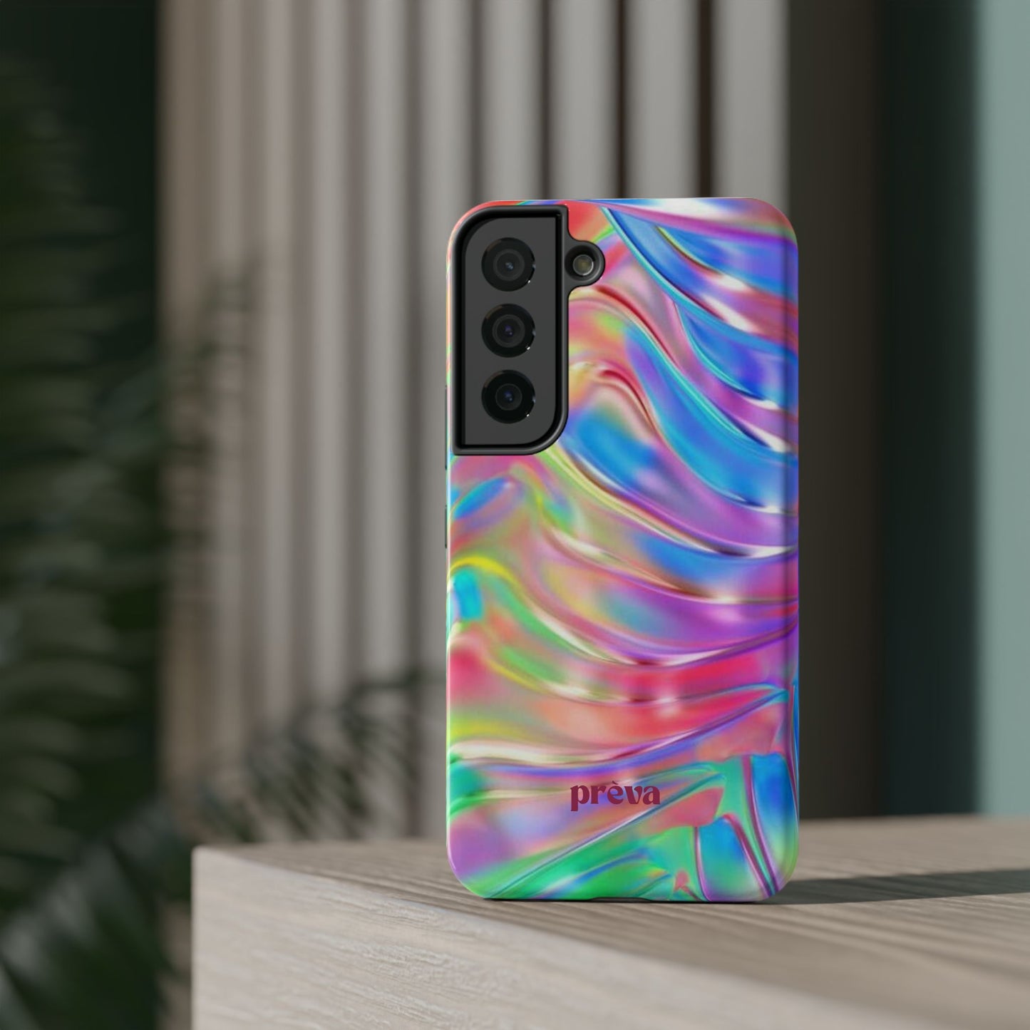 Iridescent Swirl Phone Case