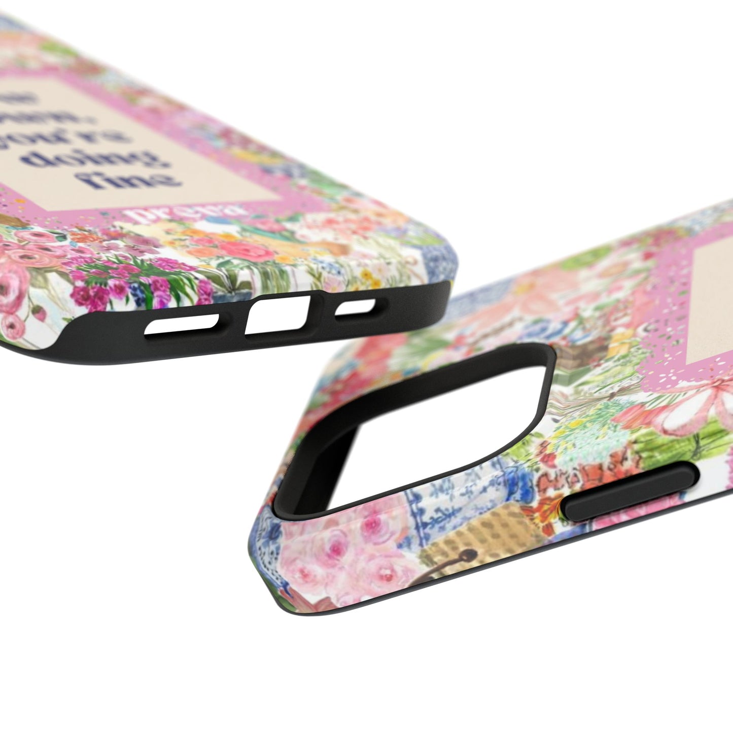 Slow Down Flowers x notsoken Phone Case