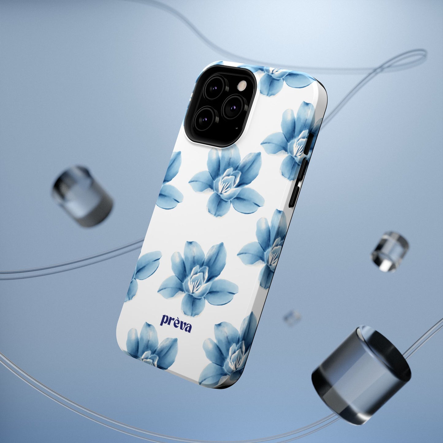 Blue Flowers Phone Case