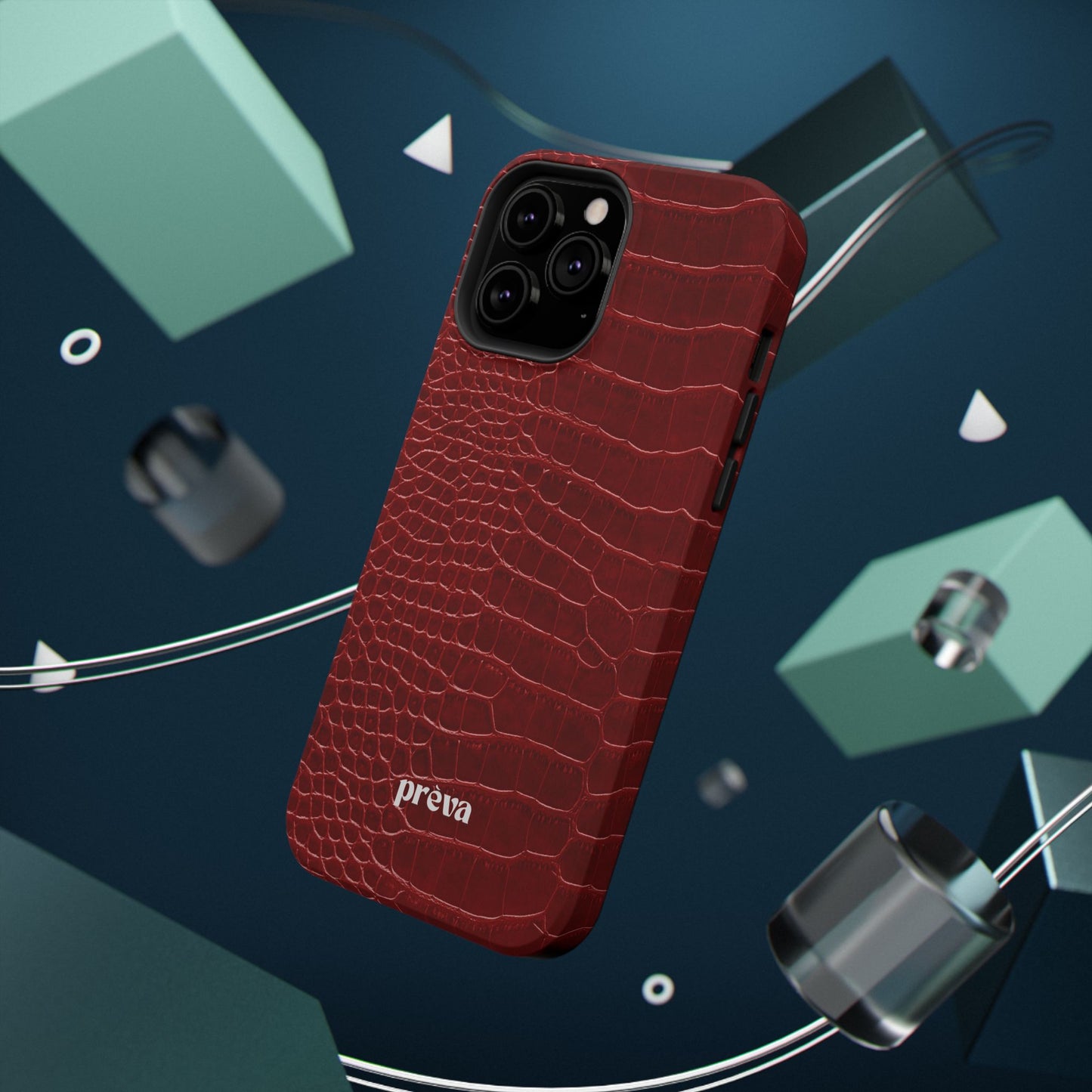 Red Croc Phone Case