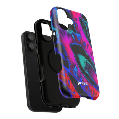 Neon Swirl Phone Case