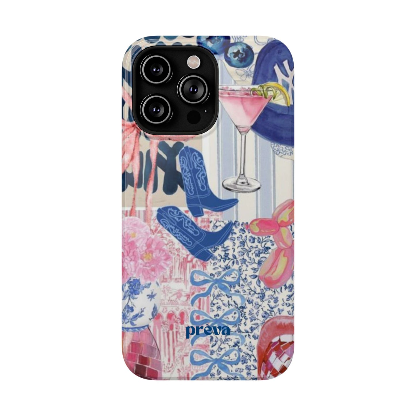 Boot Down Collage Phone Case