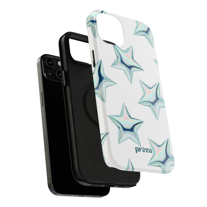 White Starburst Phone Case