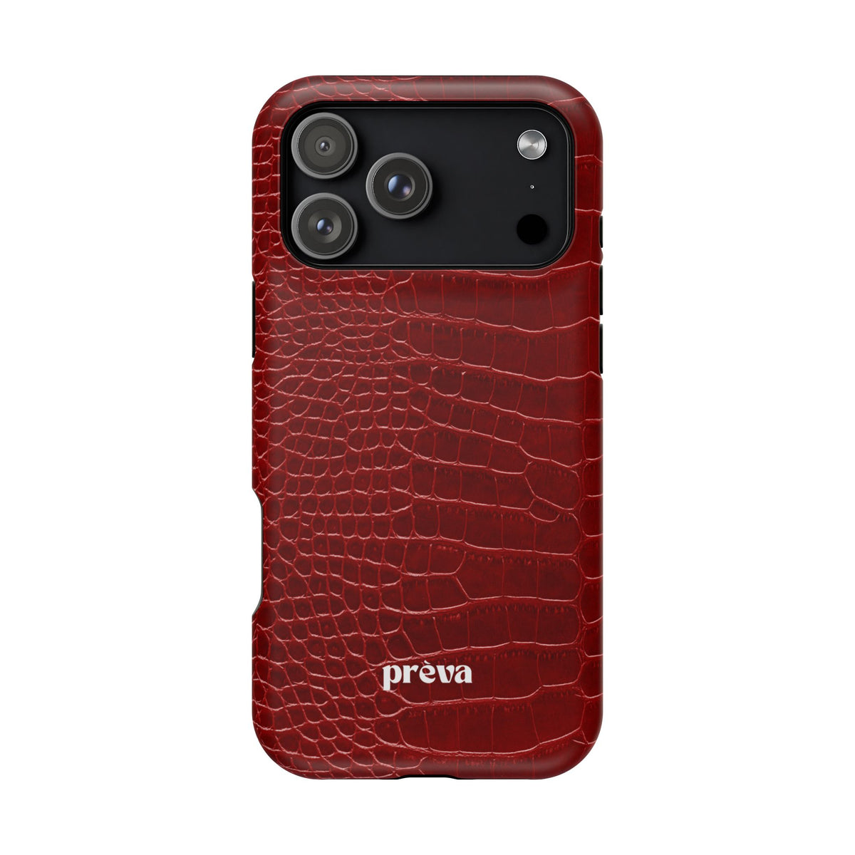 Red Croc Phone Case