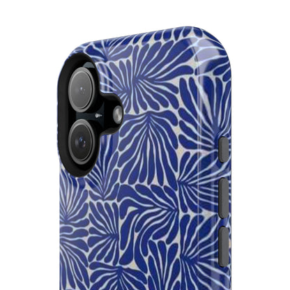 Blue Abstract Greek Phone Case