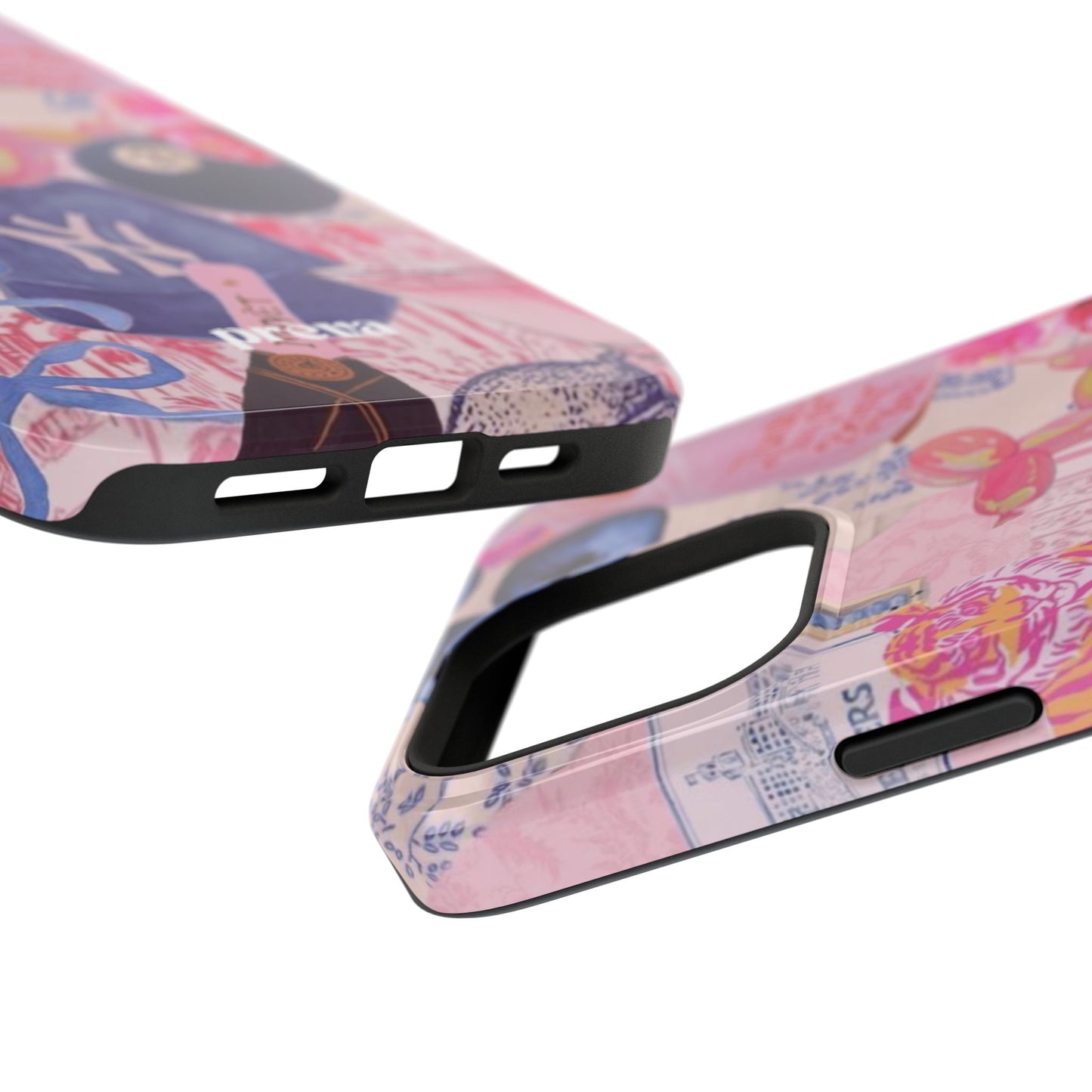 Retro 8 Ball Collage Phone Case