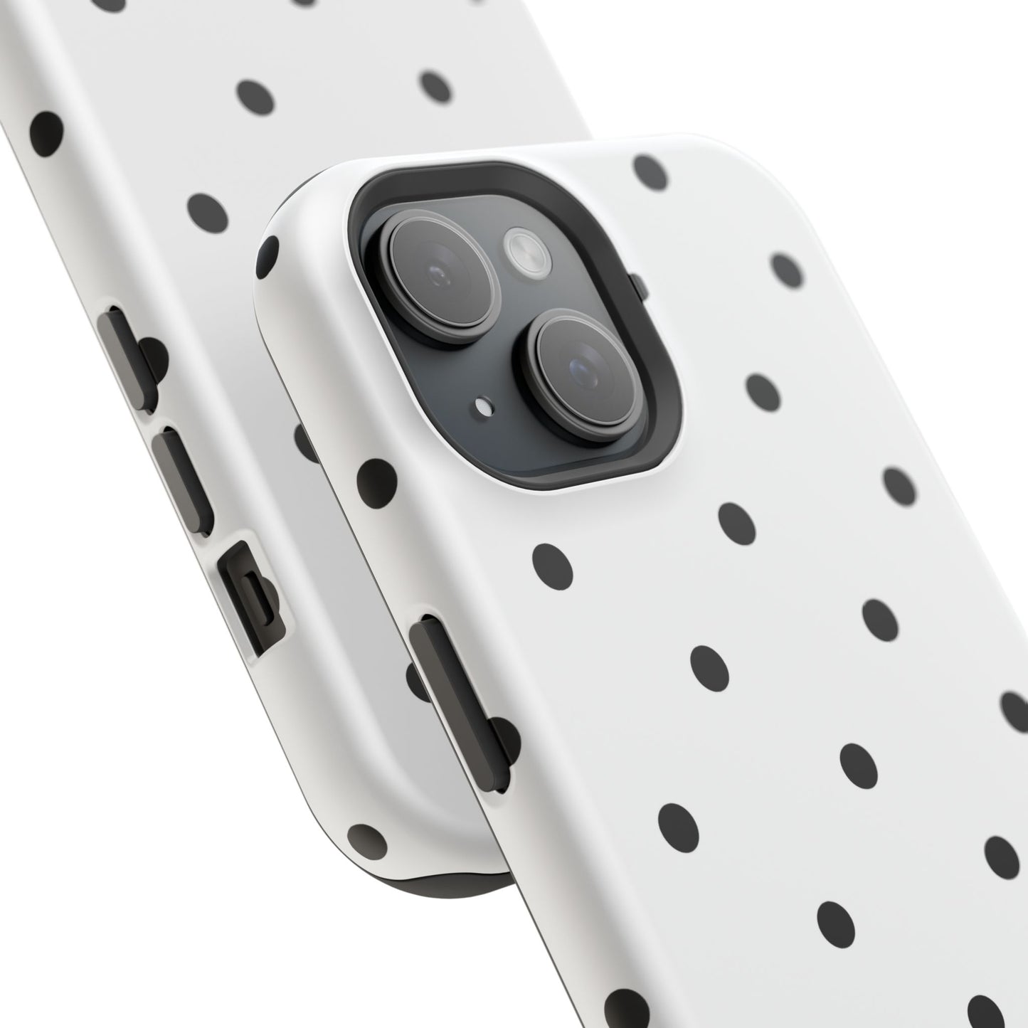 B&W polka dots Phone Case
