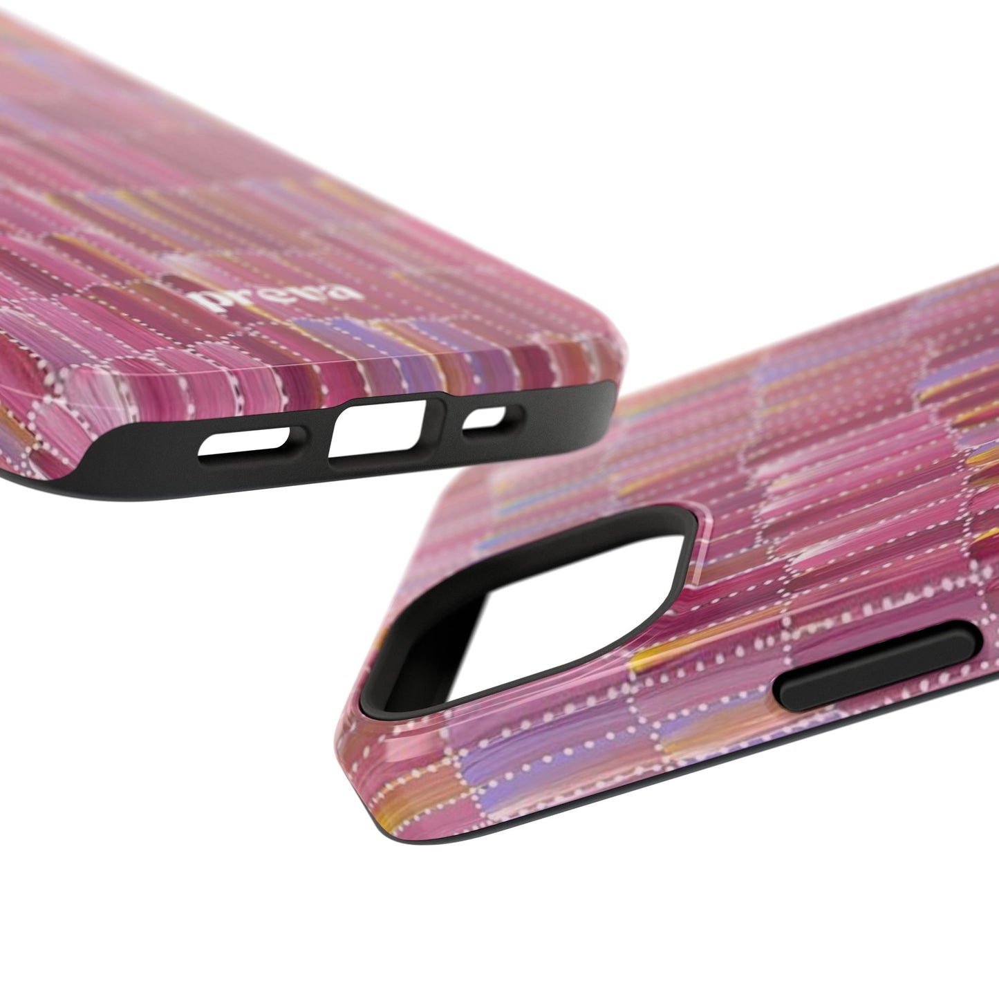 Pink Brushstroke Phone Case