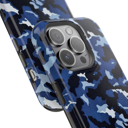 Blue Camo Phone Case