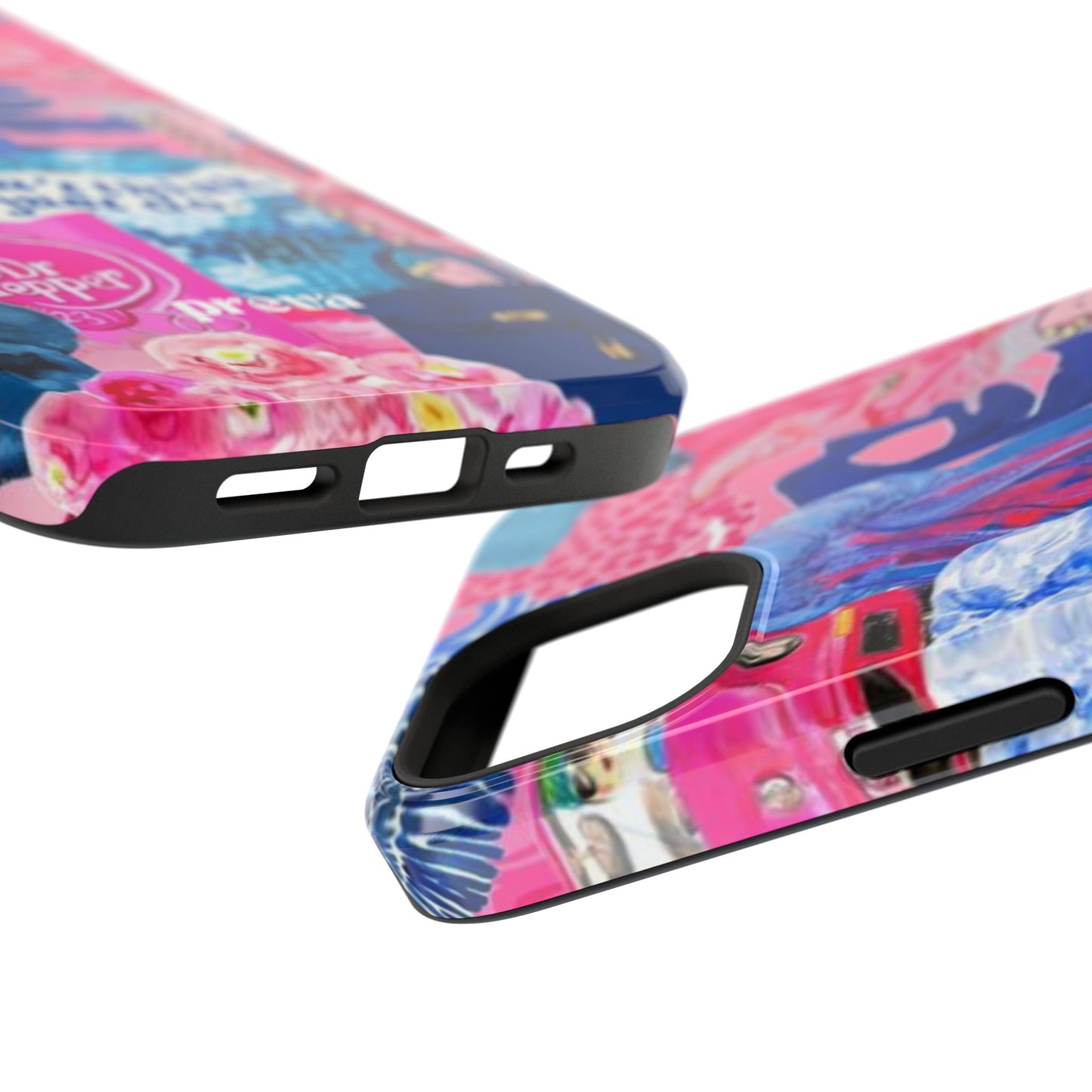 Vibrant Galaxy Collage Phone Case
