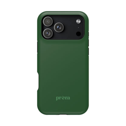 Impact-Resistant Phone Case — Forest Green Slim Armor
