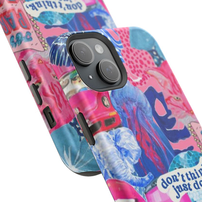 Vibrant Galaxy Collage Phone Case
