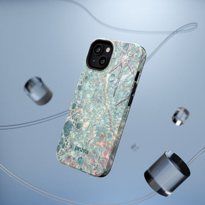 Marbled Seafoam Impact-Resistant Phone Case