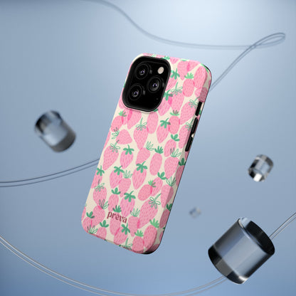 Pink Strawberry Phone Case