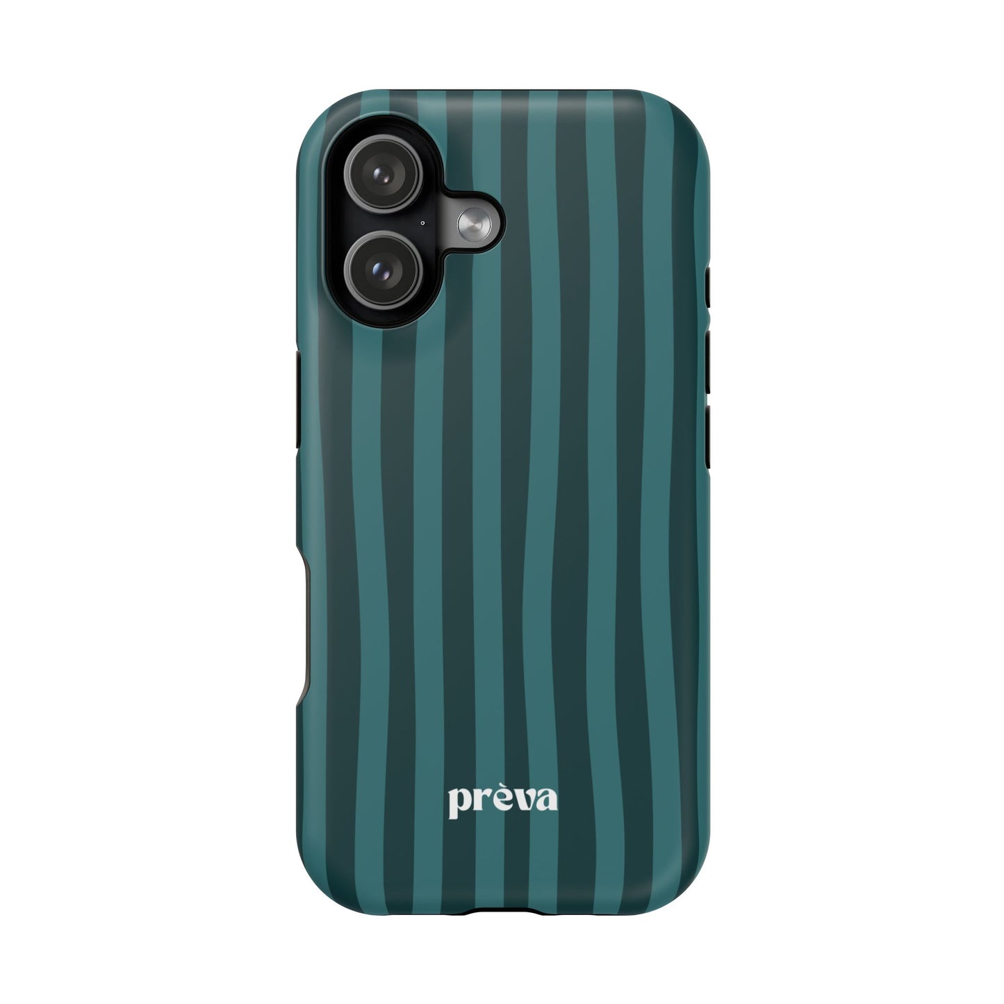 Dark Stripes Turquoise Phone Case