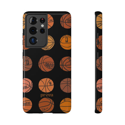 Black Basketball Phone Case