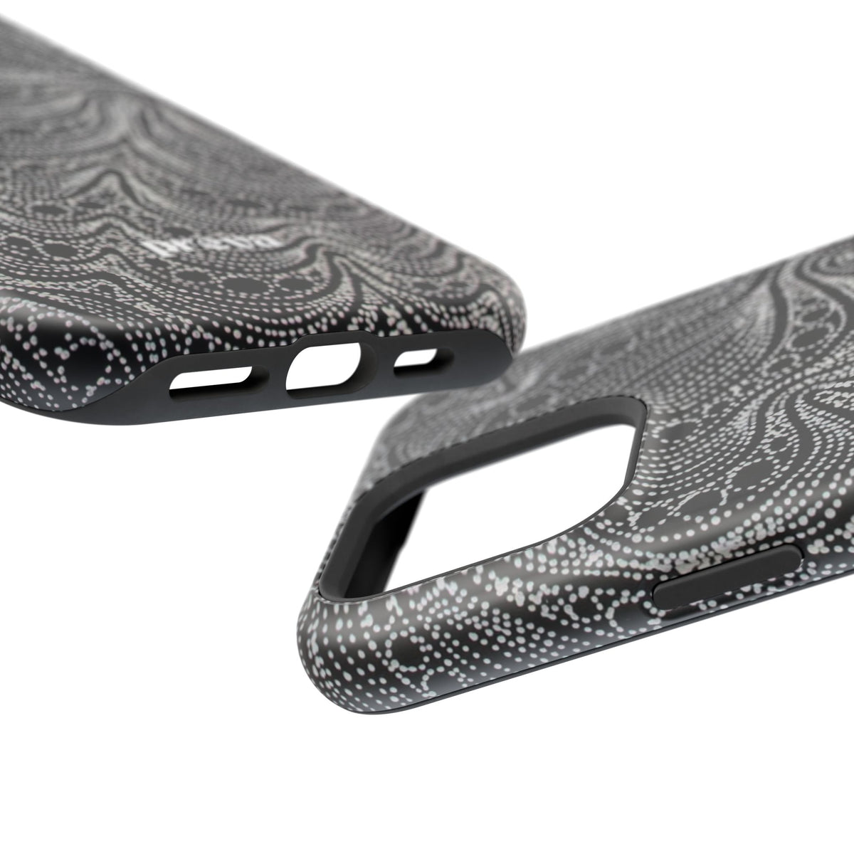 Abstract Midnight Lace Phone Case