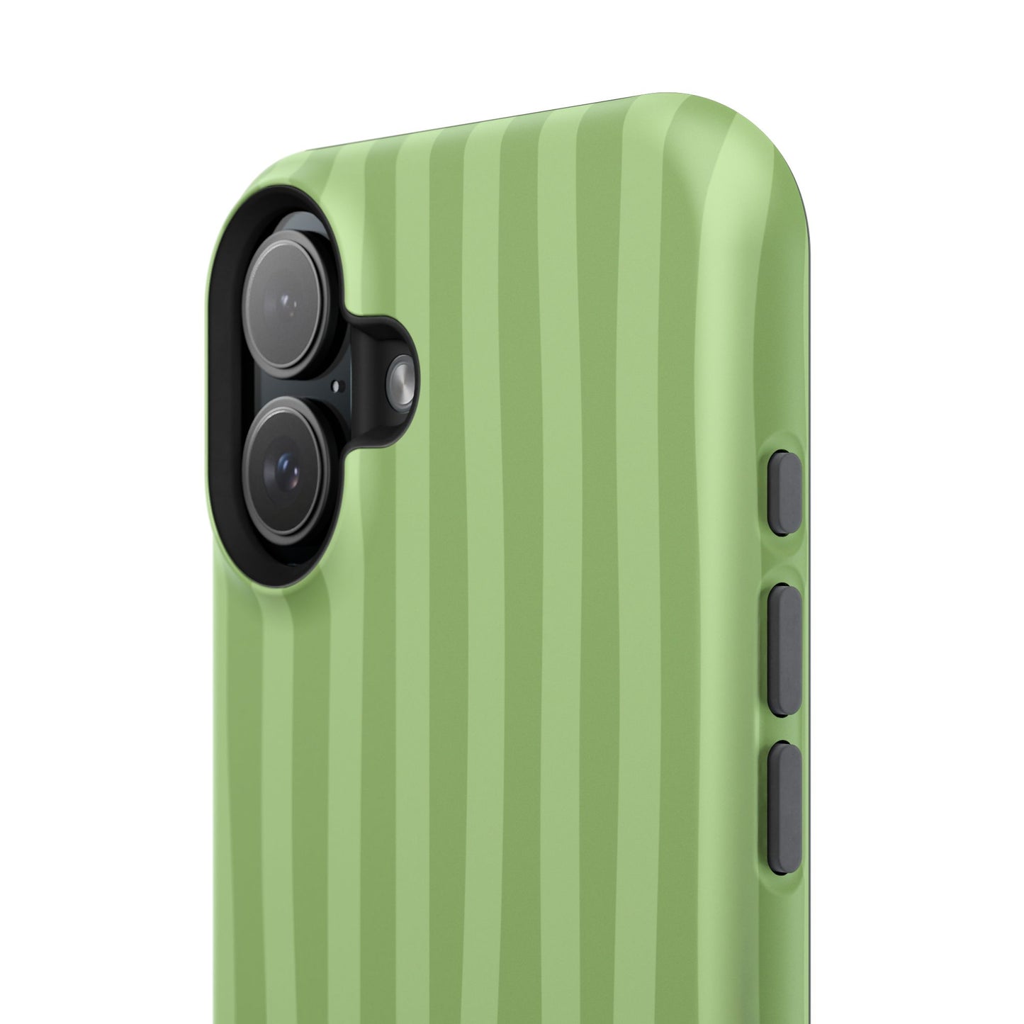 Light Green Stripes Phone Case