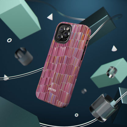 Pink Brushstroke Phone Case