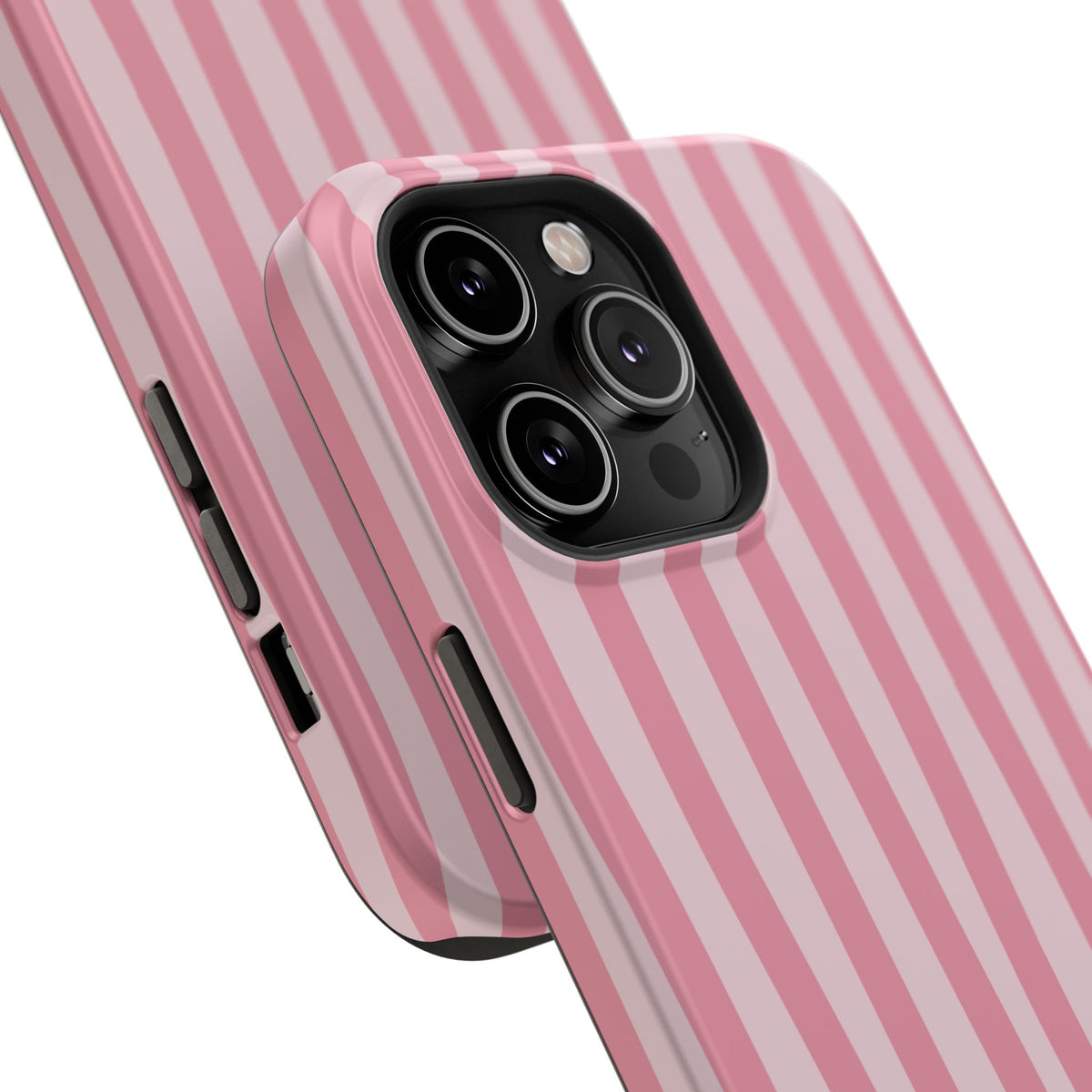 Pink Striped Phone Case
