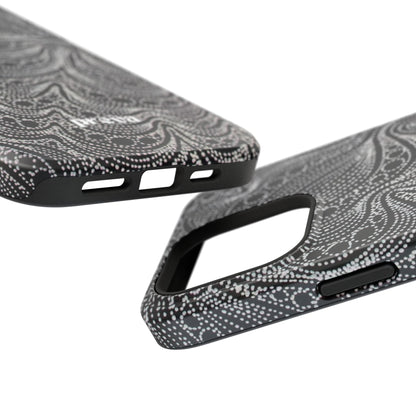 Abstract Midnight Lace Phone Case