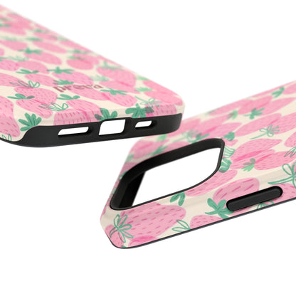 Pink Strawberry Phone Case