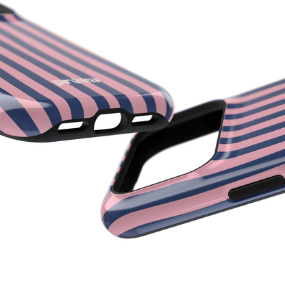 Blue and Pink Stripes Case