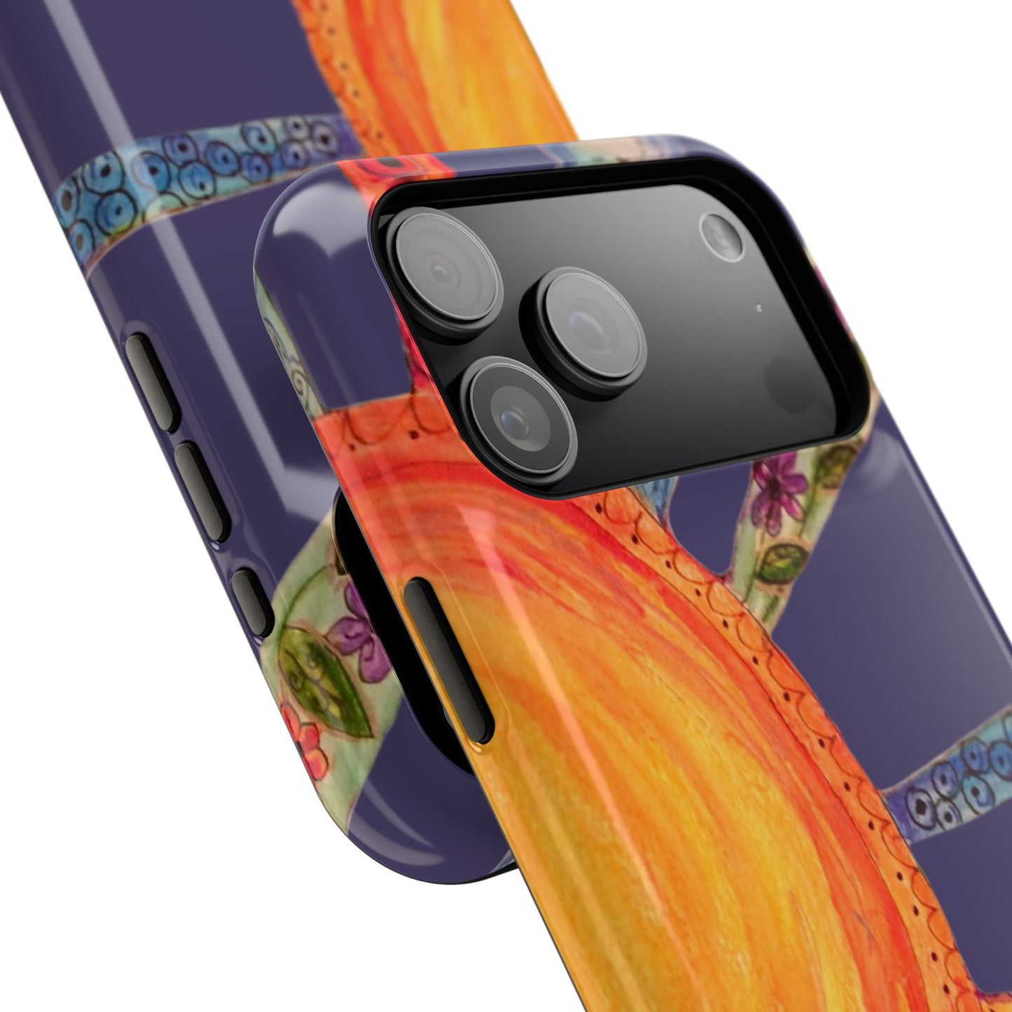 Purple Cancun Sun Phone Case