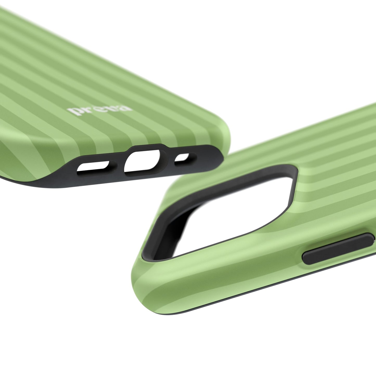 Light Green Stripes Phone Case