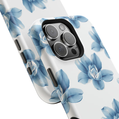 Blue Flowers Phone Case