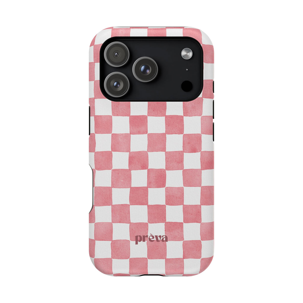 Pink Checkers Phone Case