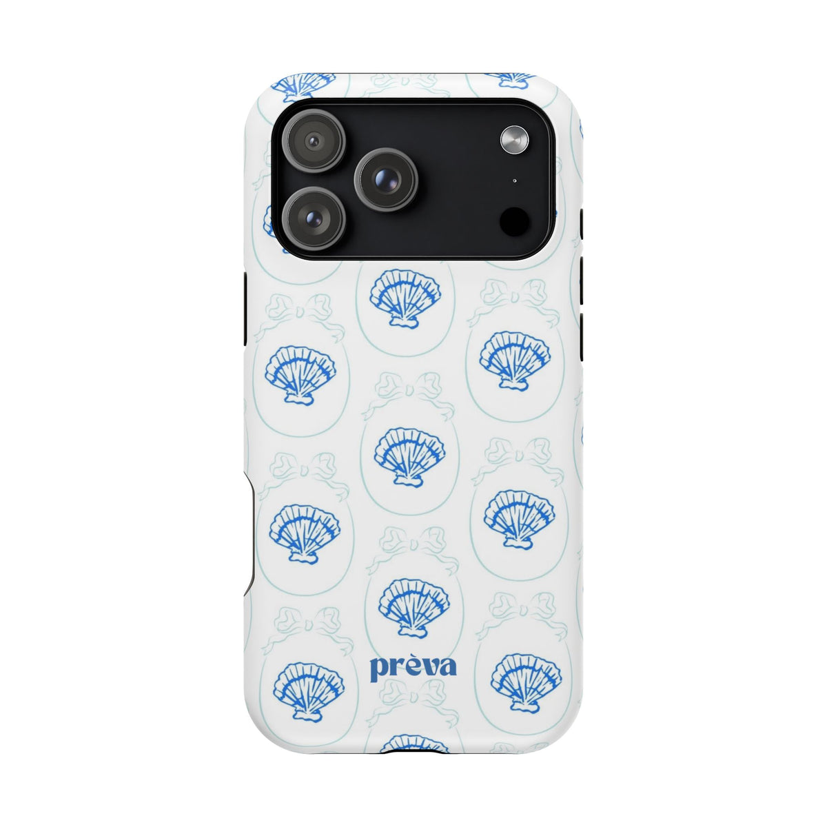Fancy Teal Shell Phone Case